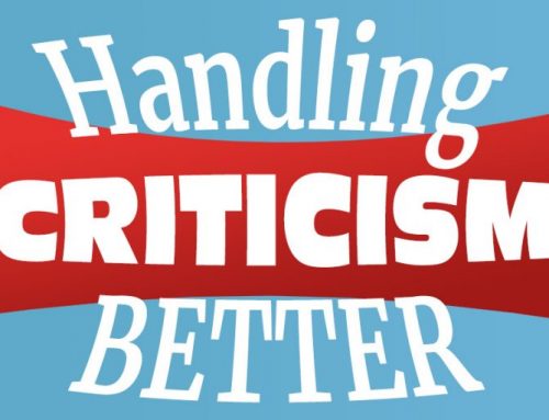 Handling Criticism Better
