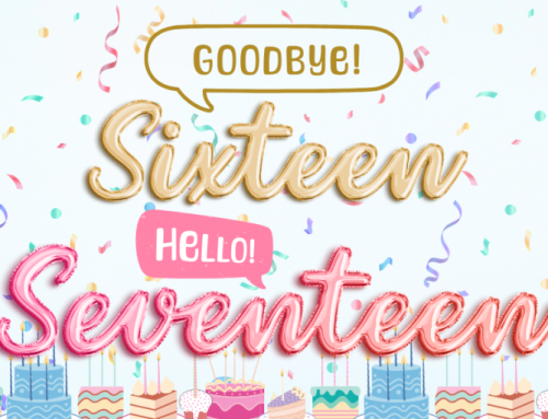 Goodbye sixteen, hello seventeen